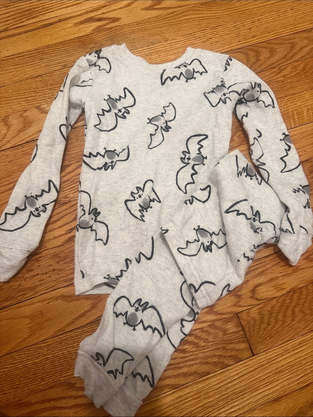 Carter’s Toddler Boy Thermal Bat Halloween Pajamas 5T